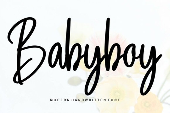 Babyboy Font